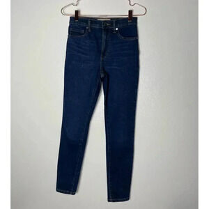 Everlane Womens High Rise Skinny Denim Ankle Jeans Blue Sz 26